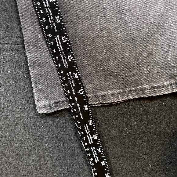 Levi Strauss Signature Women Jeans Black Heritage High Rise Kick Boot Stretch 16 - Picture 9 of 13